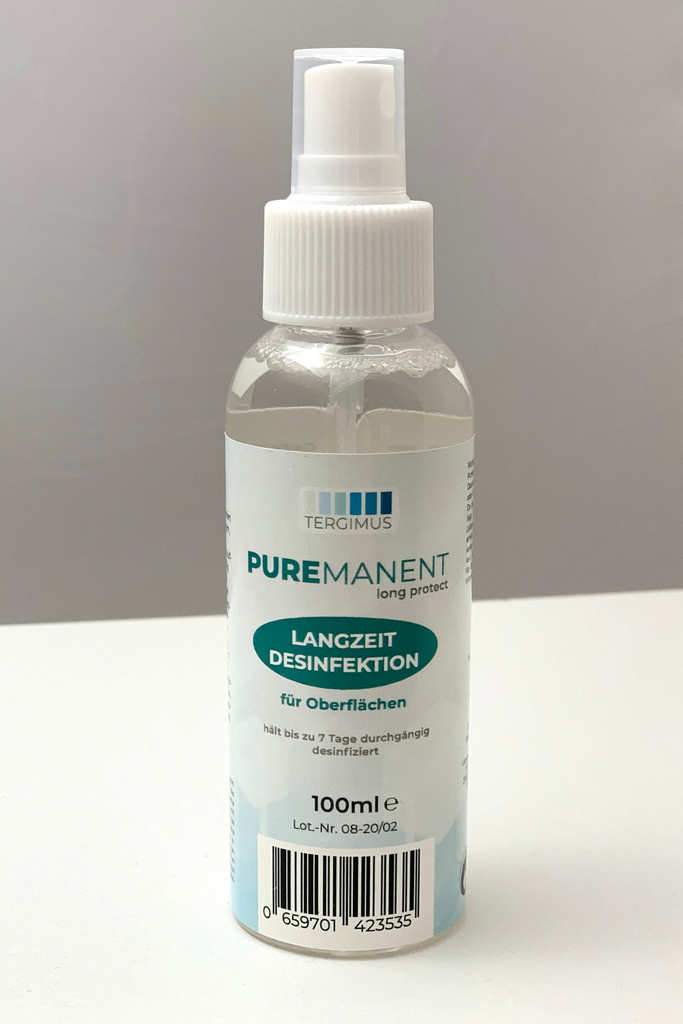 TERGIMUS Puremanent Long Protect засіб для дезінфекції поверхонь з тривалим терміном дії