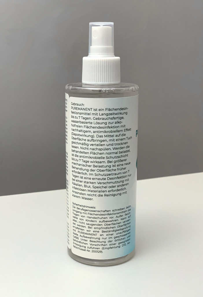 TERGIMUS Puremanent Long Protect засіб для дезінфекції поверхонь з тривалим терміном дії