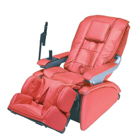 Міцне - Сімейне масажне крісло Inada Robostic HCP-D6D червоне зі шкірозамінника Світ масажних крісел
