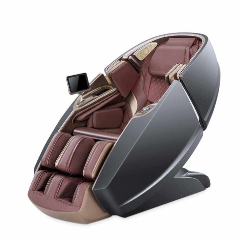 Космічна капсула - NAIPO MGC-8900-масажне-крісло-чорно-червоне-зі-штучної-шкіри-масажне-крісло-світ