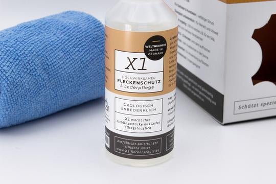 X1 Економ-пакет - засіб для виведення плям, захисту та догляду за натуральною та штучною шкірою